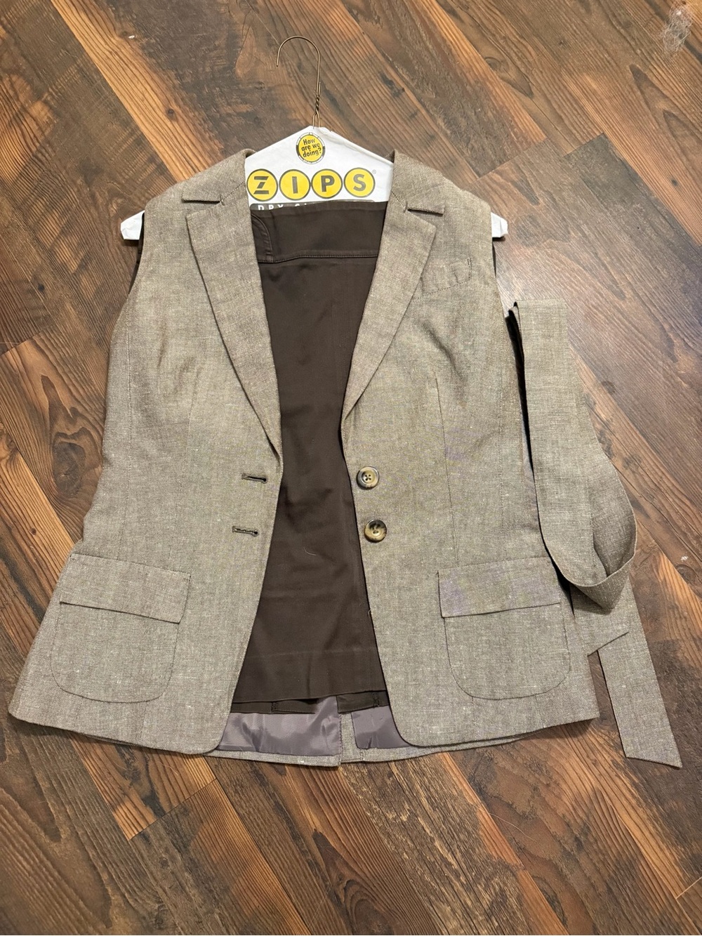 Anne Klein Skirt & Vest Office Outfit